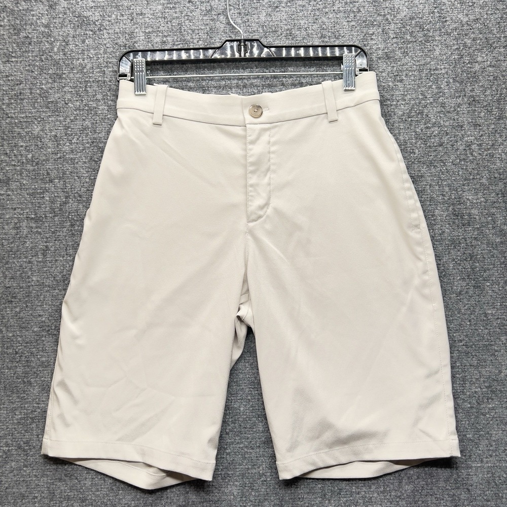 Nike Dri Fit Shorts White Men's Size 28 Athletic Training Gym Running